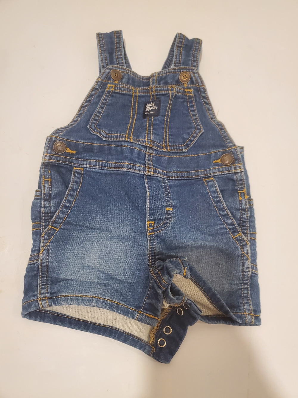 OshKosh B'gosh 6 Month Denim Shortalls
